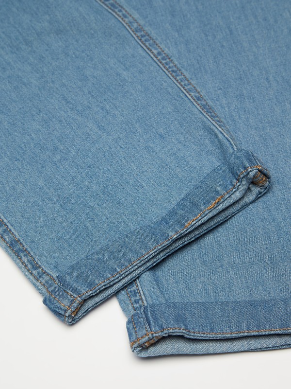Slow Swell Pantalon en denim léger Bleu Femme