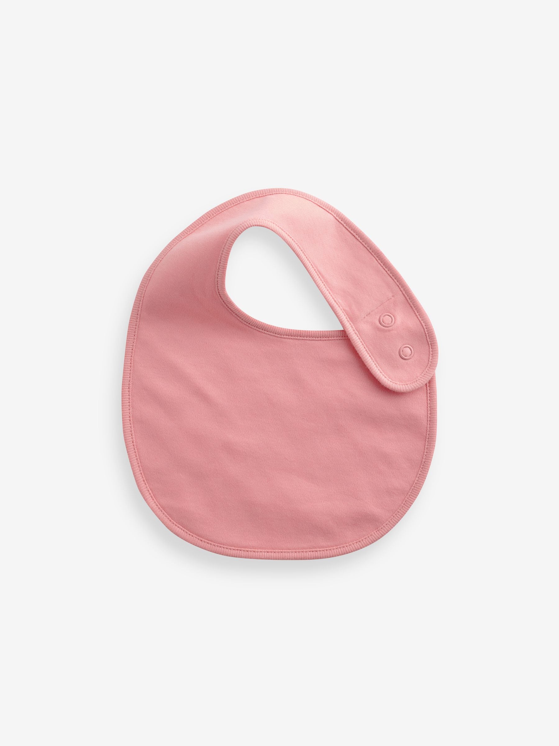 Effen roze - 5 Babyslabbetjes