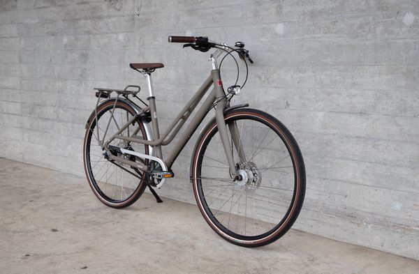 LAZY DAY GATES ALFINE 8 Wmn City- und Alltagsvelo  olive matt  46 CM