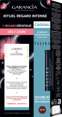 Garancia Coffret Larmes De Fantôme 10ml + Liposourcils Mascara Brun 5ml