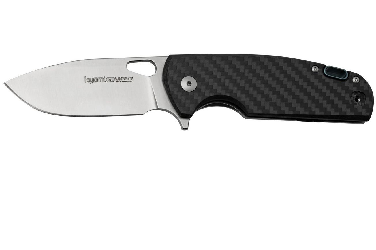 Viper Kyomi V5933FC, CPM 20CV Satin Carbon, zakmes