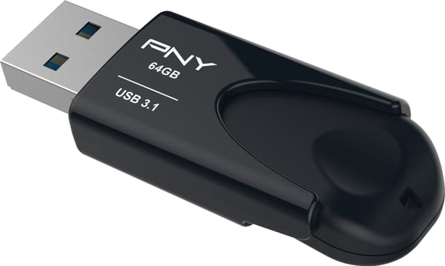 PNY Attache 4 USB 3.1 flashdrev 64 GB (2-pak)