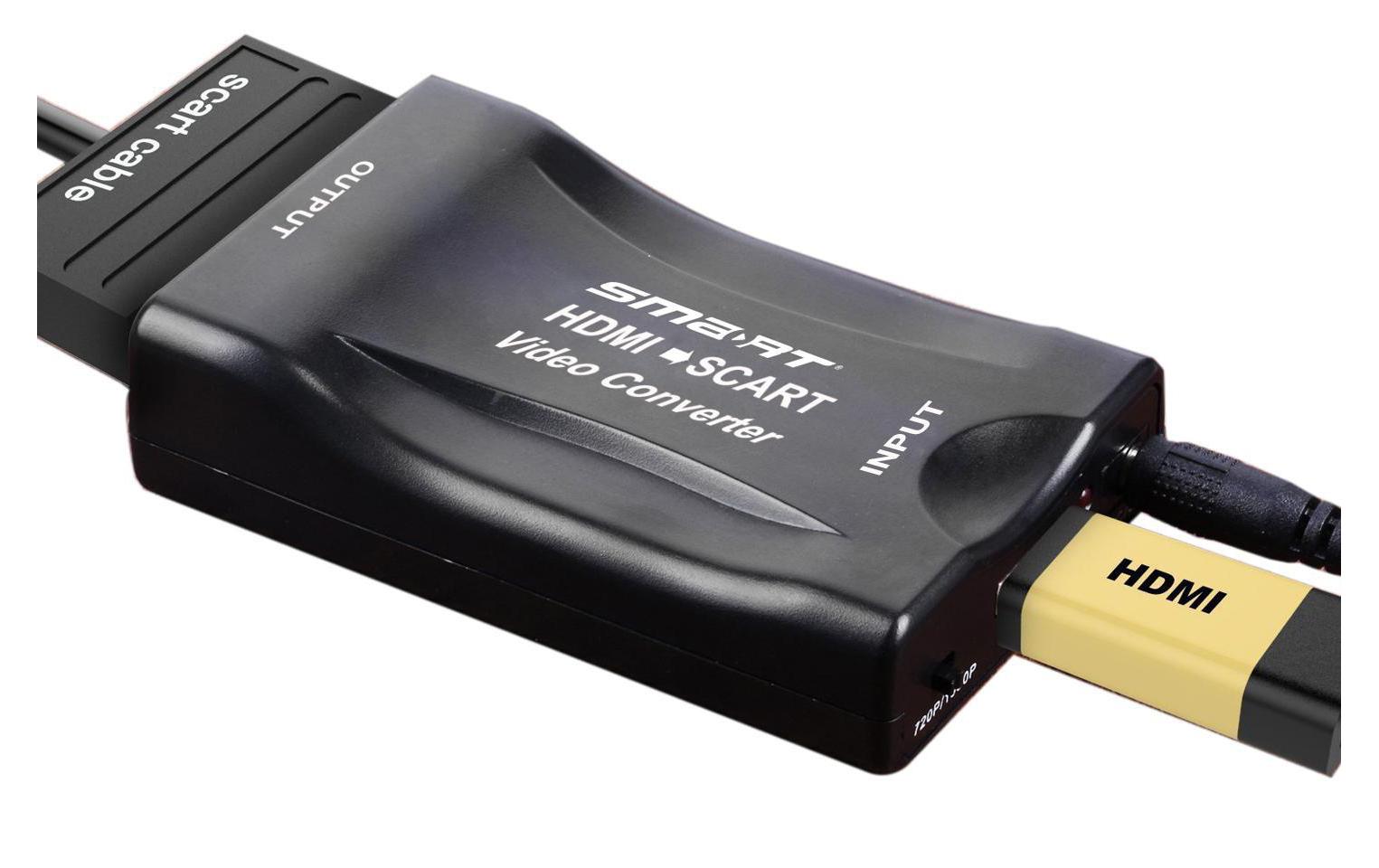 Adapter HDMI2SCART HDMI auf Scart Konverter