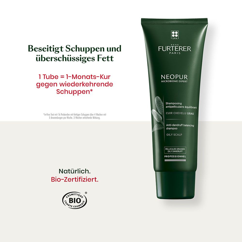 RENE FURTERER NEOPUR Ausgleichendes Anti-Schuppen Shampoo für trockene Schuppen & Kopfhaut - bei Schuppen