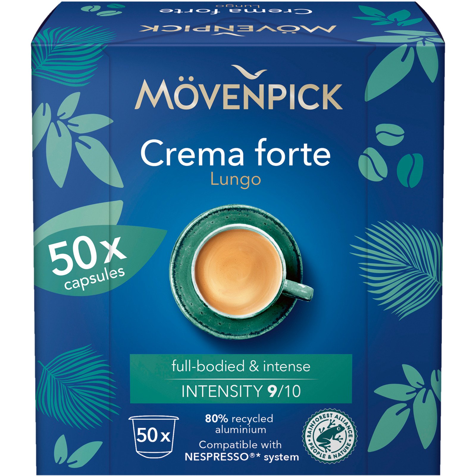 Mövenpick Lungo Crema Forte 50 Kapseln