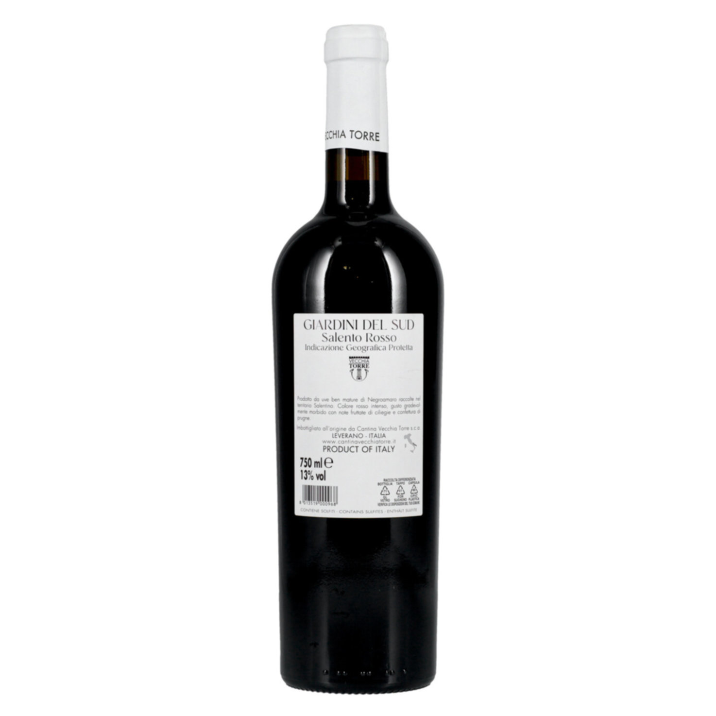 Salento IGP Rosso Giardini del Sud Vecchia Torre -75cl