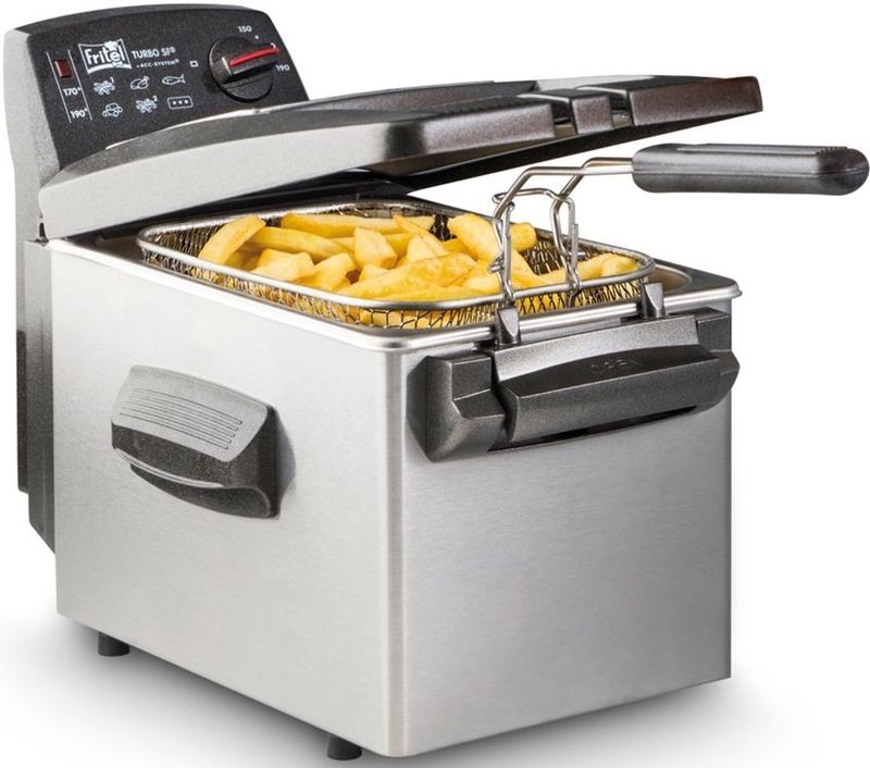 Fritel - Turbo SF 4345 - Friteuse - Zwart - 4 Liter - 3200 Watt