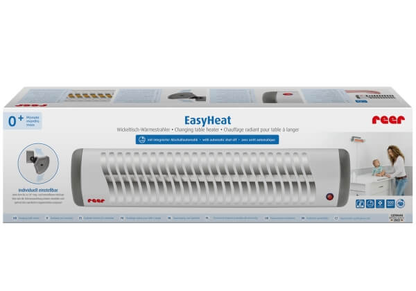 EasyHeat Wickeltisch-Wärmestrahler (Wandgerät) 500W