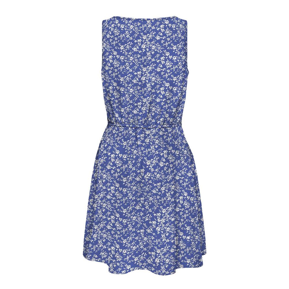 Only Robe Bleu/Blanc Femme Only 15222201
