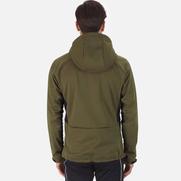 Veste ski de fond ROSSIGNOL SOFTSHELL HOODIE JKT ACINUS LEAF
