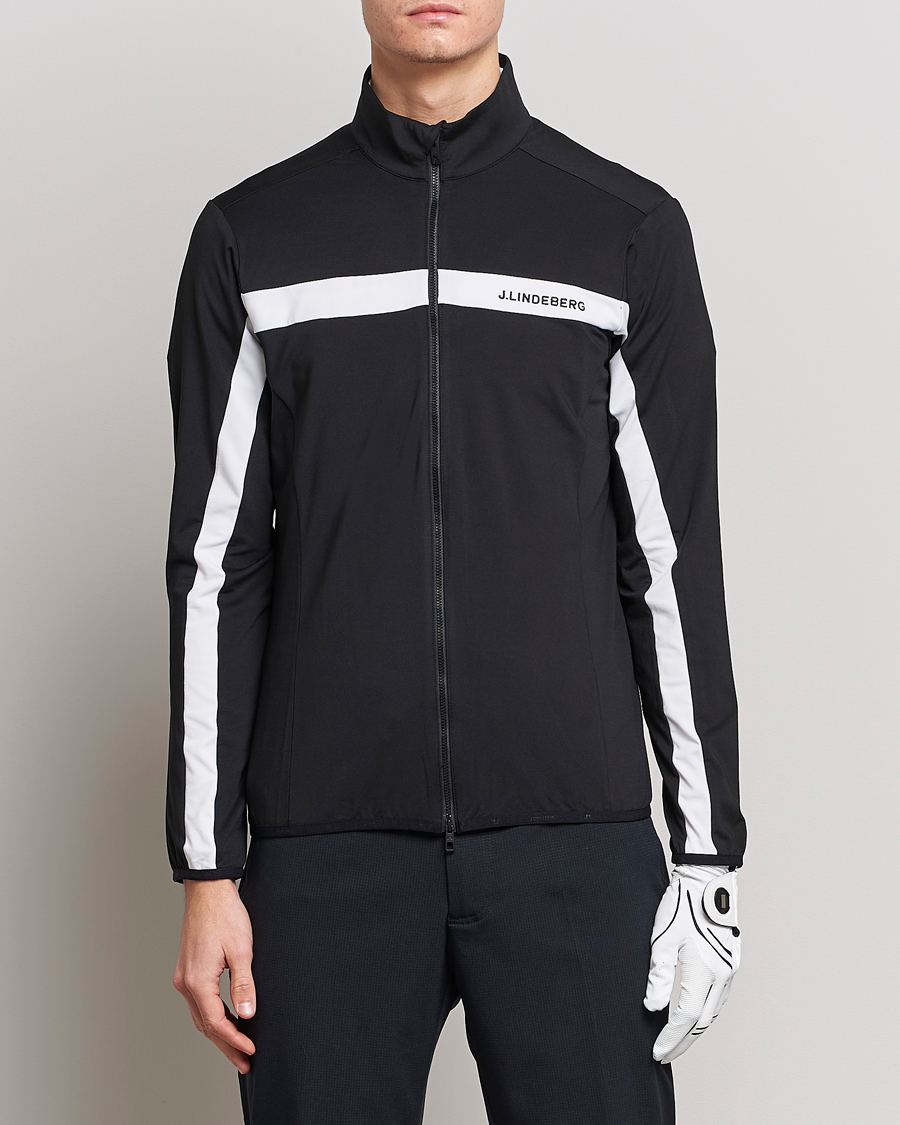 J.Lindeberg Jarvis Mid Layer Jacket Black