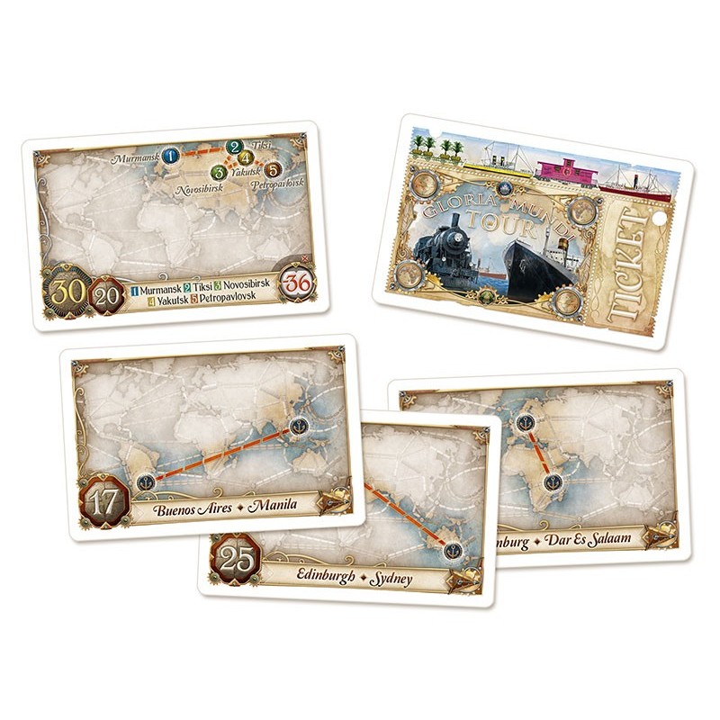 Les aventuriers du rail - Autour du monde