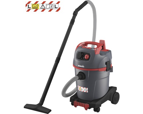 Nat- en droogzuiger L-klasse stofzuiger Starmix NSG uClean ARDL 1432 EHP