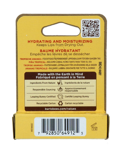 Burt's Bees Tropical Pineapple Lip Balm 4.25GR