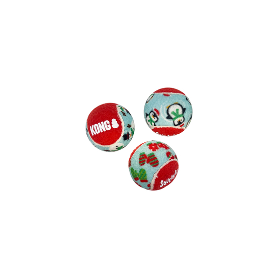 Jouet pour chien 6 balles ''Holiday Squeakair '' S