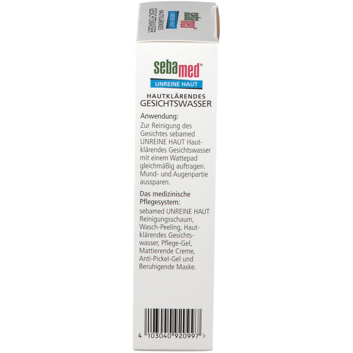 sebamed® Unreine Haut Hautklärendes Gesichtswasser