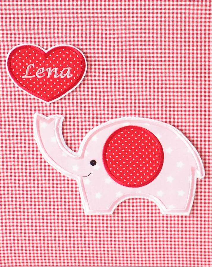 Fotoalbum Elefant I (Schriftart: Adore)