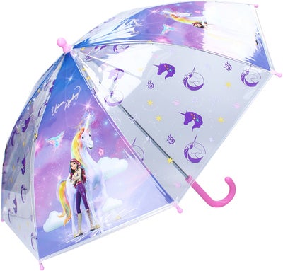 Unicorn Academy Paraply Rainy Days, Lilla
