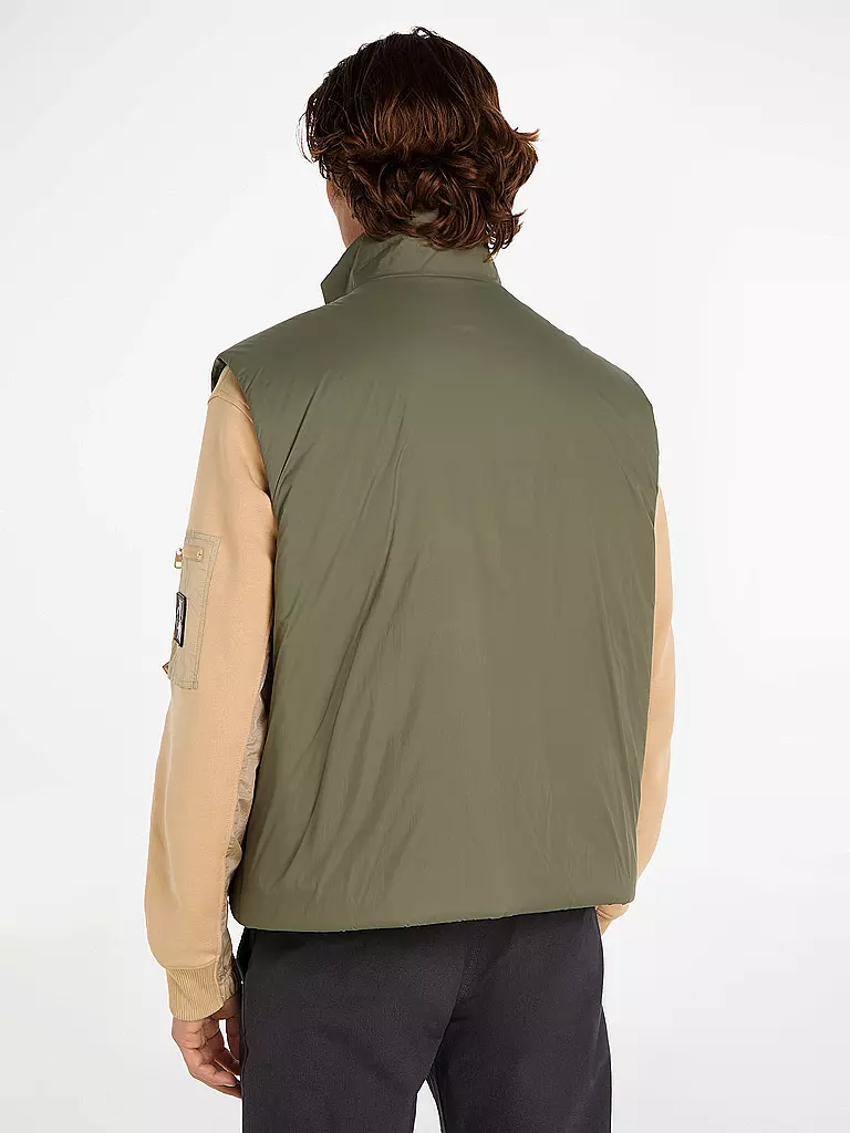 CALVIN KLEIN JEANS Gilet olive