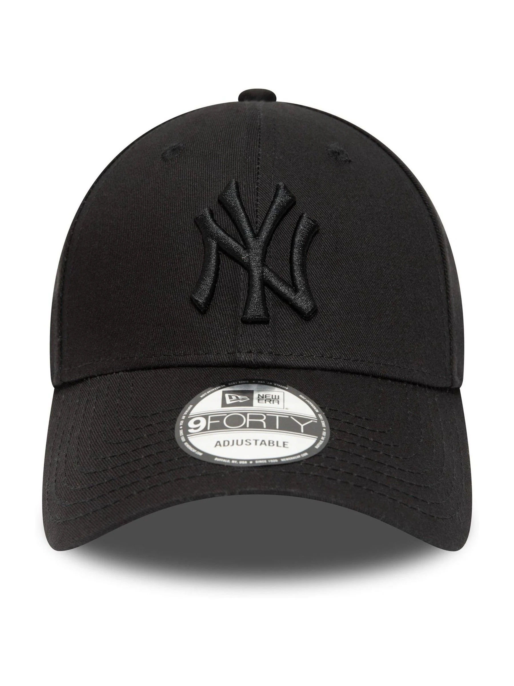 Zwart Ground - New Era® New York Yankees Essential 9FORTY 100% katoenen pet