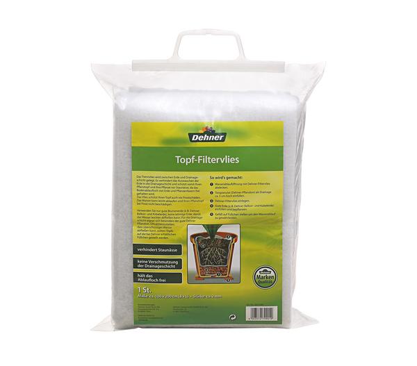 Dehner Topf-Filtervlies für Pflanzen 1 m x 2