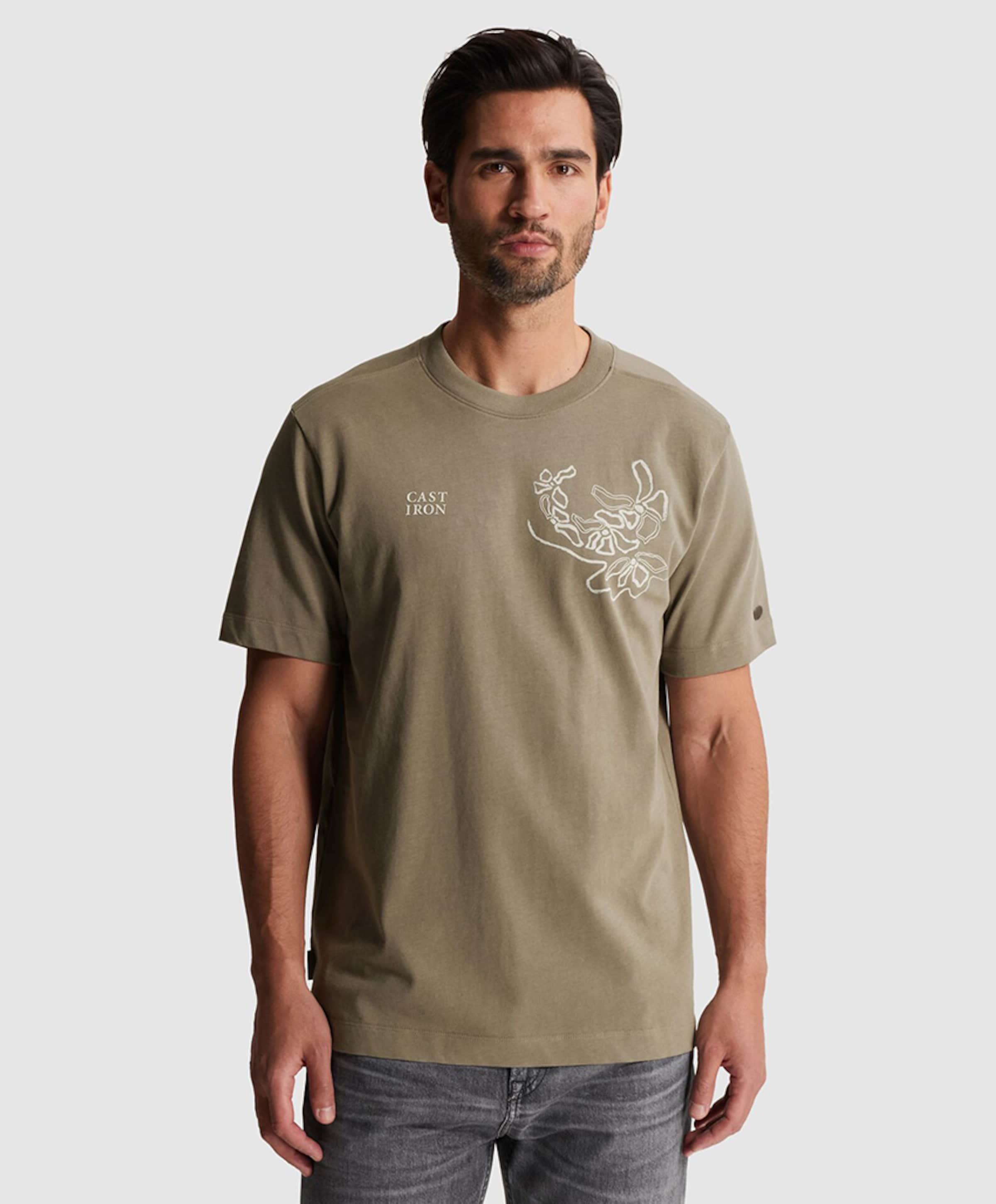 Cast Iron Heren T-shirt groen