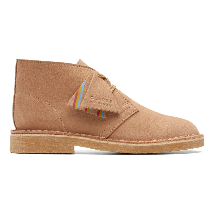 Clarks Bottines Lacets Desert Boot Suede | Beige