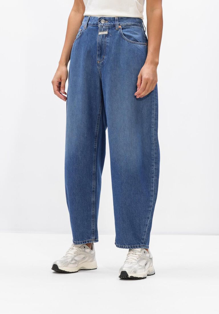 blauwe closed wide jeans jazzie