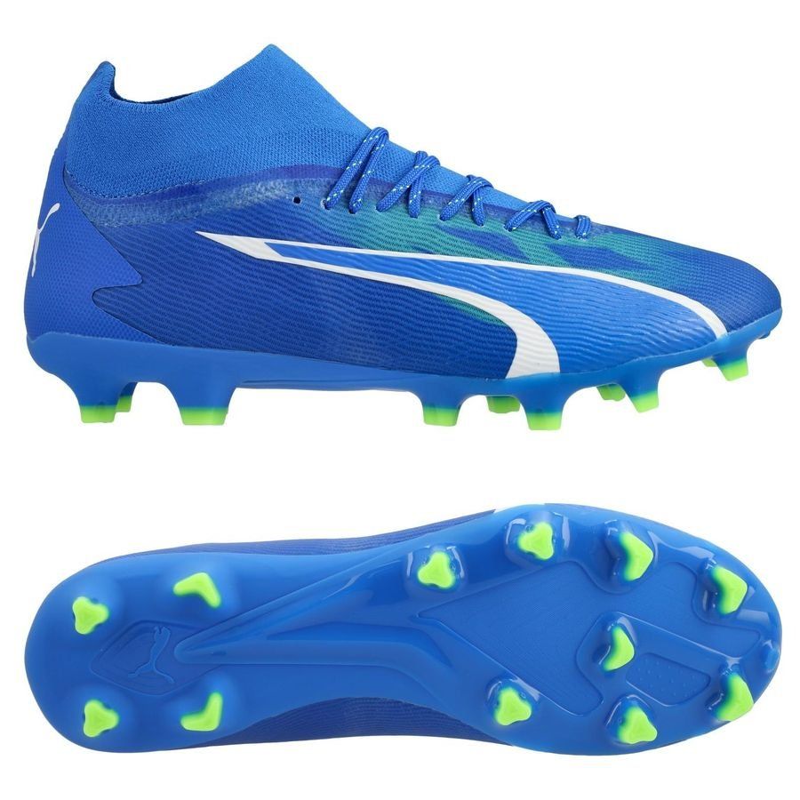 PUMA Ultra Pro FG/AG Gear Up - Bleu/Blanc/Vert