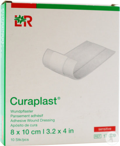 Lohmann & Rauscher Curaplast Pansement Adhésif Hypoallergénique 8cmx1m 1 Etui (17079)
