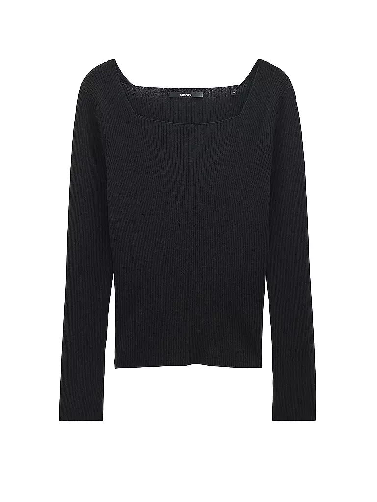SOMEDAY Langarmshirt TAMEA schwarz
