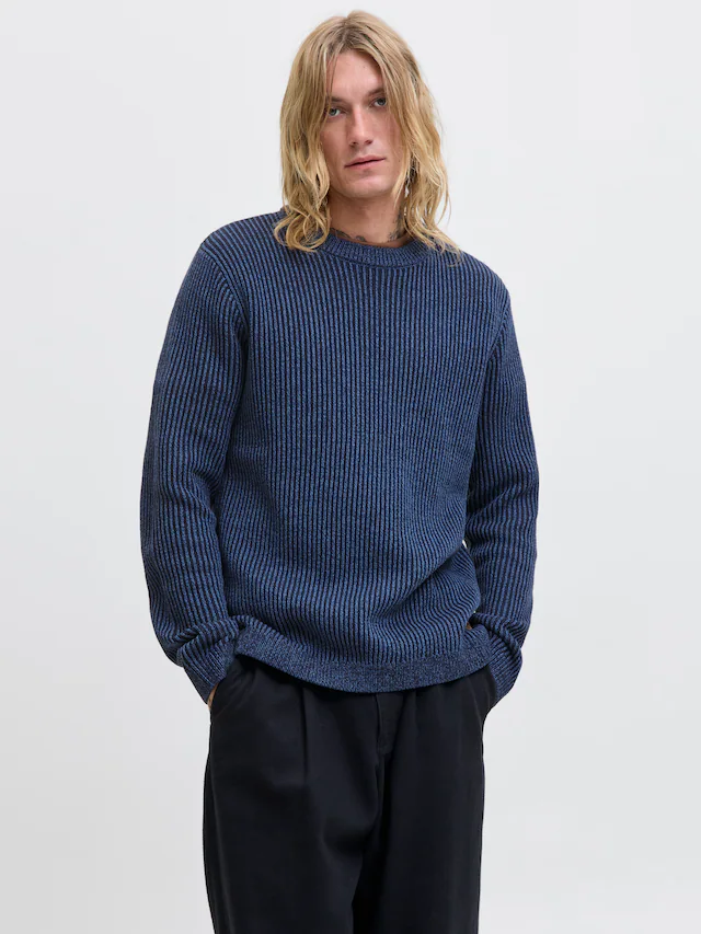 Jack & Jones Strickpullover »JJEDOVER KNIT CREW NECK SN«