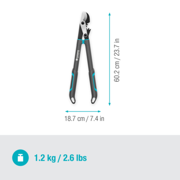 Gardena takkenschaar EnergyCut Pro S bypass