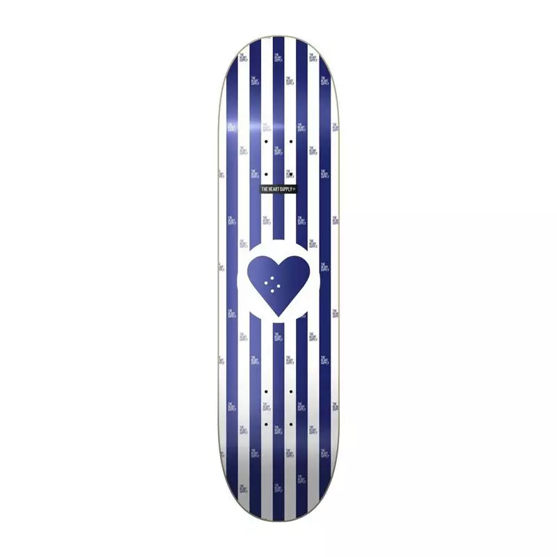 Plateau de skate HEART SUPPLY Round Logo Stripes 8.25