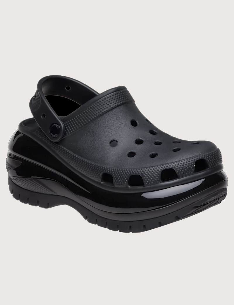 CROCS SABOTS FEMME MEGA CRUSH CLOG NOIR