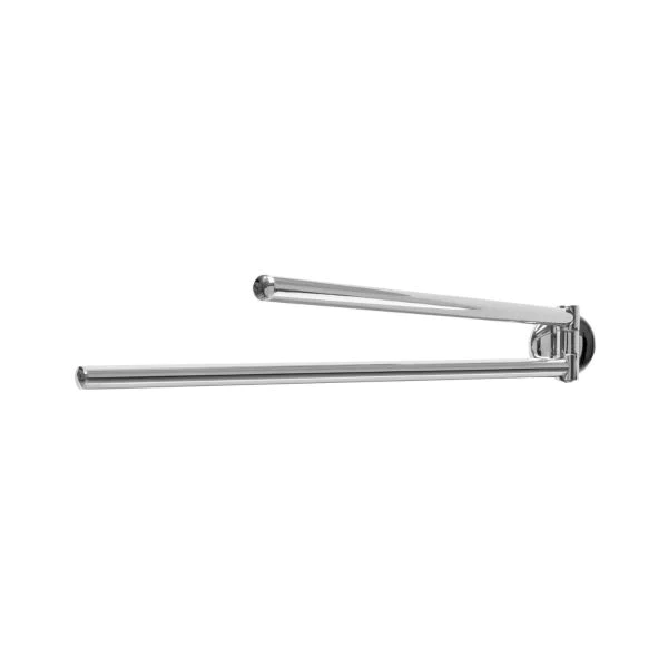 Porte serviette double gris chrome Vision Fackelmann