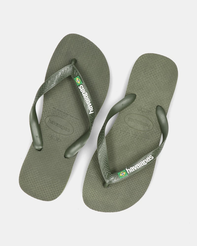 Havaianas Brasil Slippers  - groen