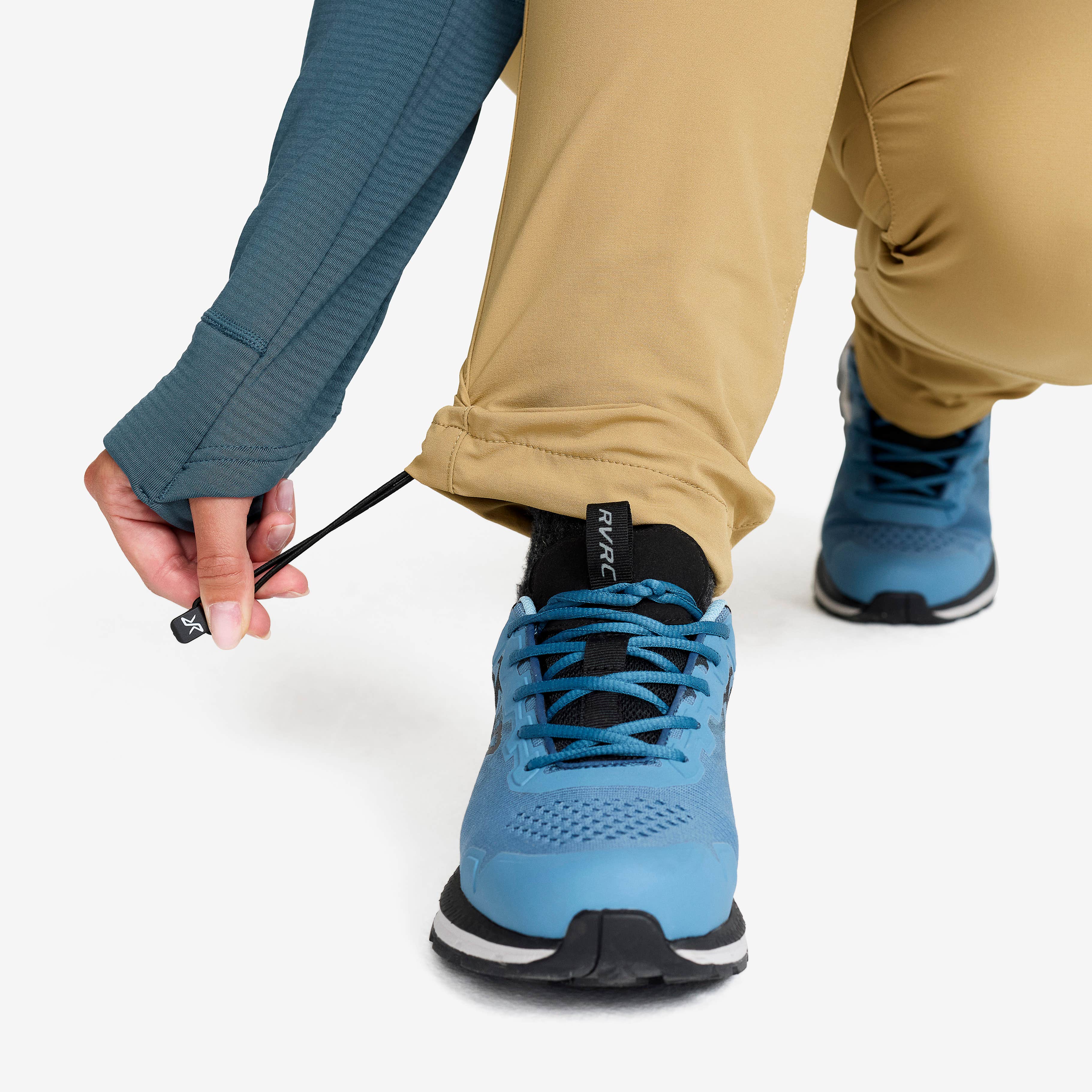 Adventure Cargo Stretch Pants Dame Kelp Beige