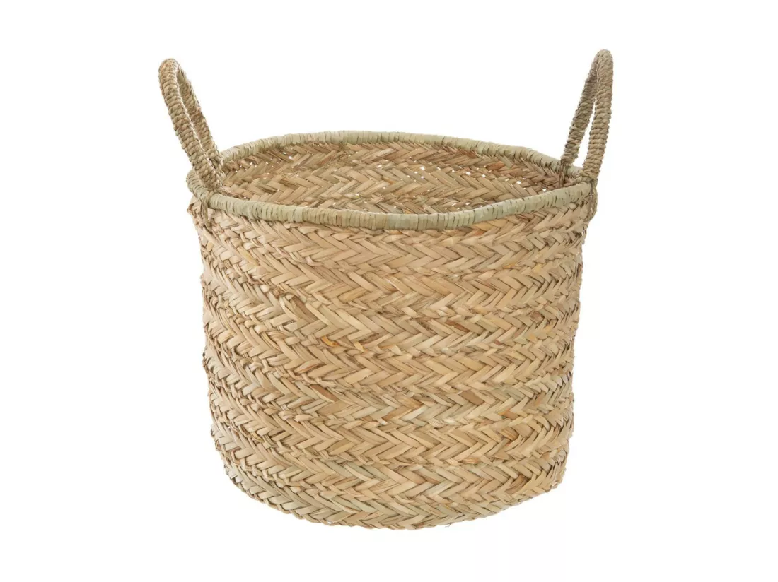 Panier de rangement en Seagrass naturel