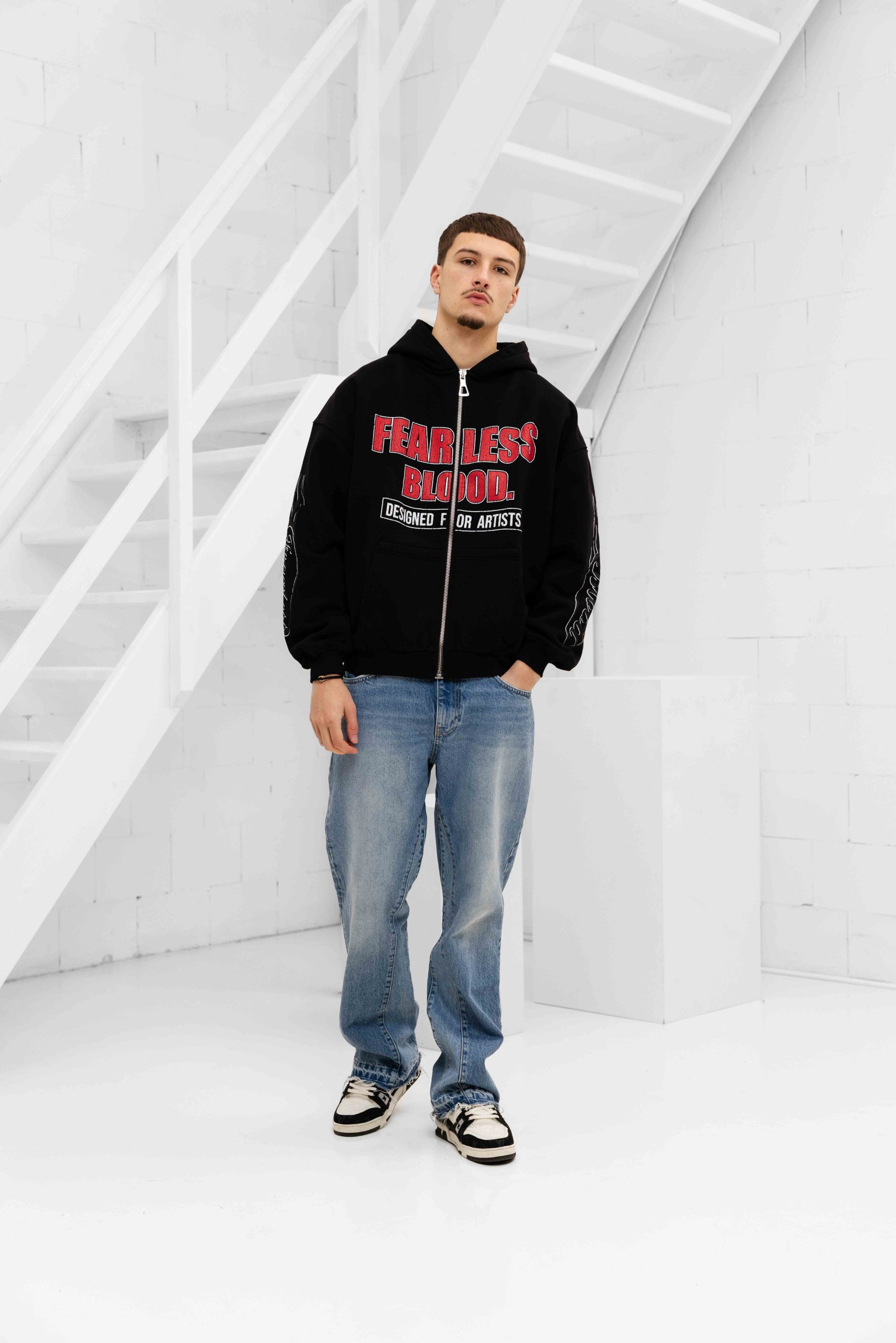 Fearless Blood Biebs Vest Heren Zwart