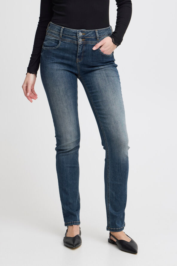 Fransa Zomal 2 Jeans Denim (noos) metro blue denim