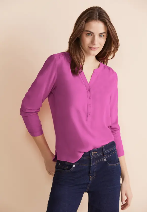 Bluse im Tunikastyle - blush pink