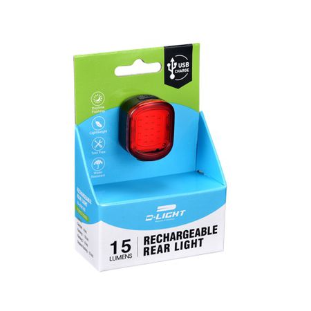 EASY CUBE Rücklicht  schwarz  15 Lumen