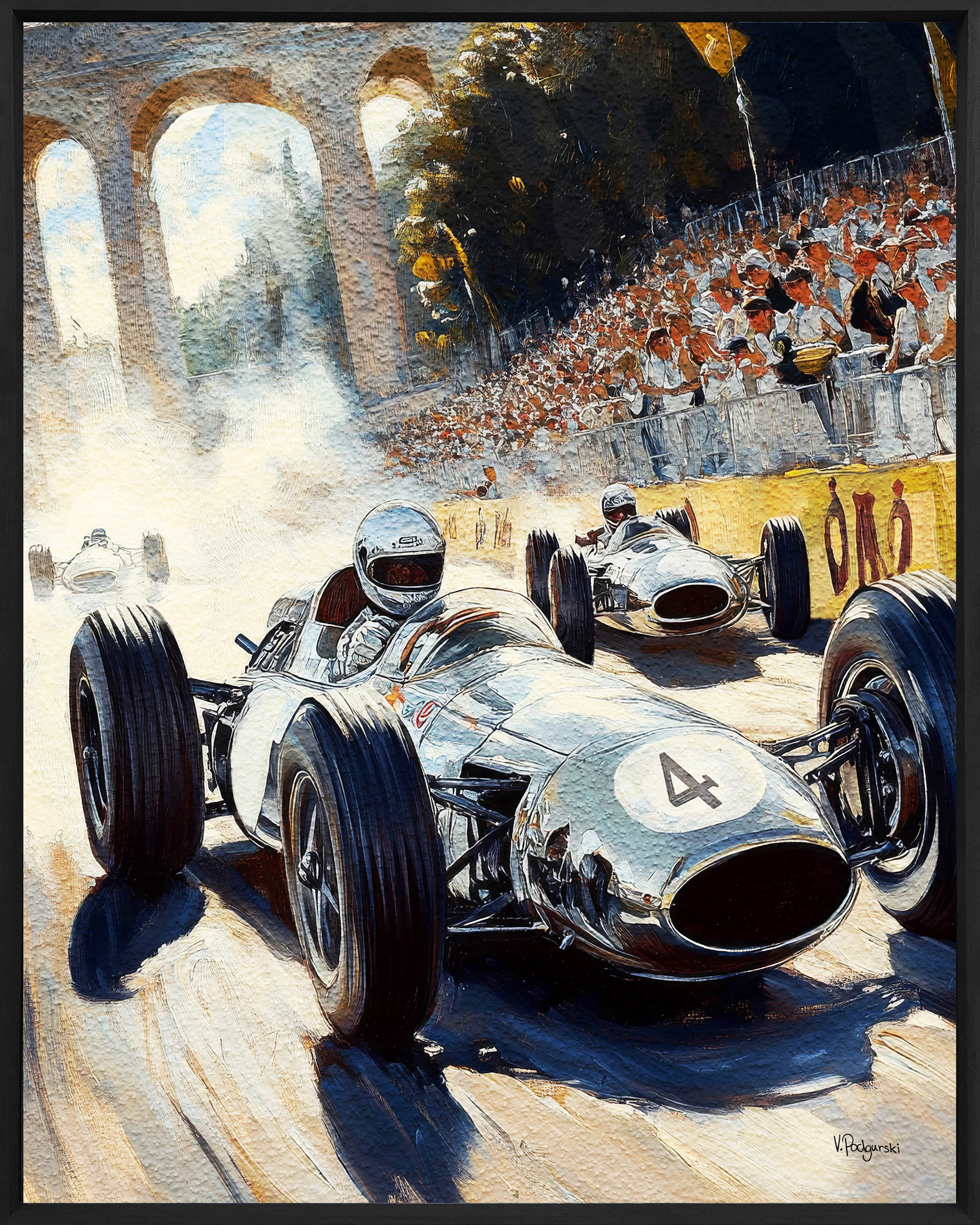 Schilderij Racing Heritage