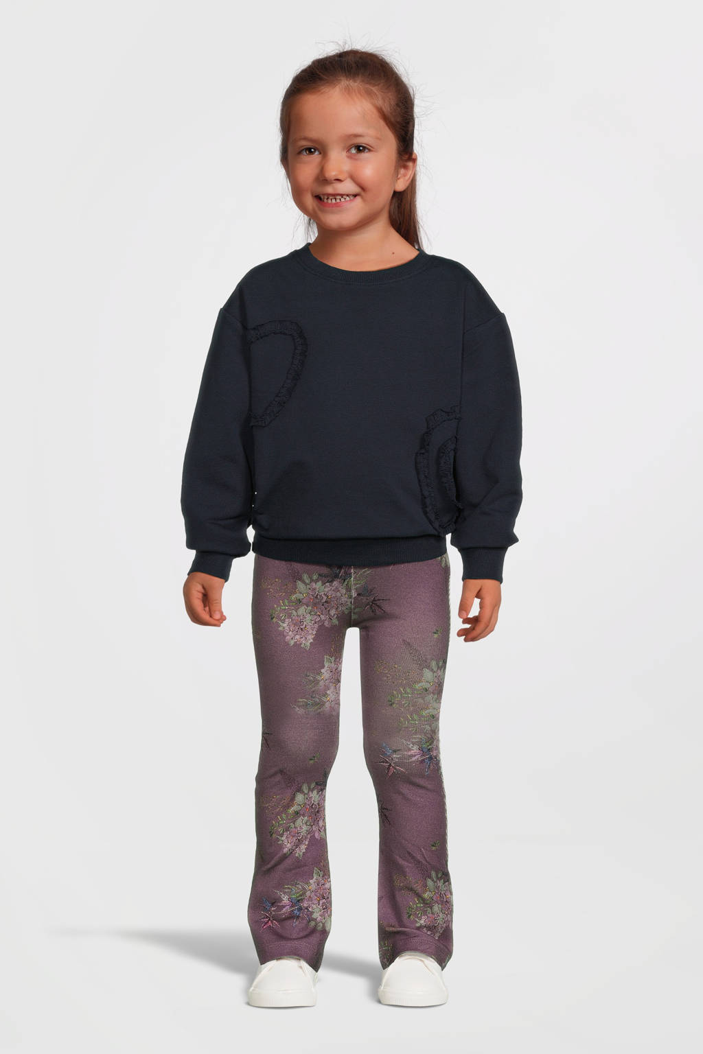 NAME IT sweater NMFNALA donkerblauw
