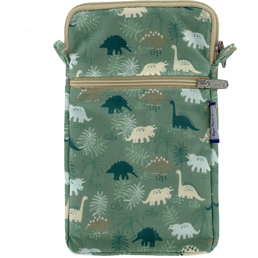 Pochette Téléphone Matelassée Jurassic Dino