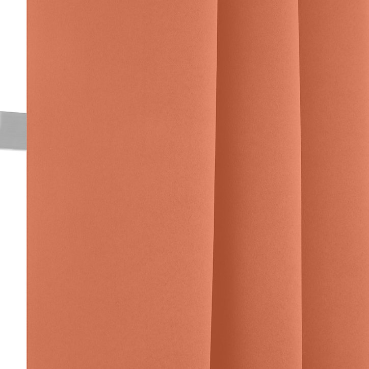 Rideau occultant Notte terracotta L.240 x l.135 cm