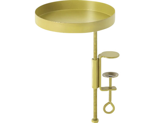 Esschert's Garden vensterbankklem S Ø 14 cm H 20,9 cm staal goud