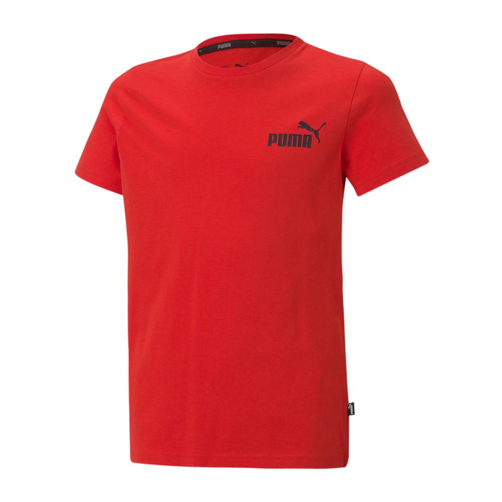 Puma T-shirt Rouge Enfant Puma Small Logo