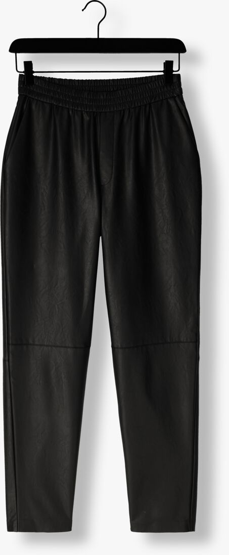 zwarte dante6 chino geza faux leather chino